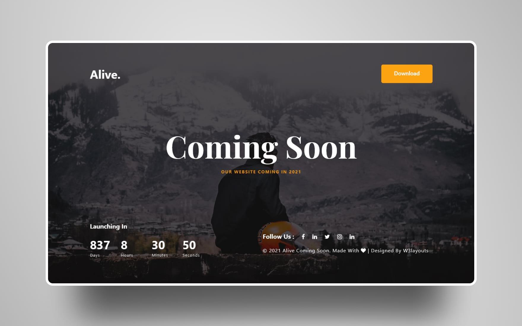 Under Construction website templates and themes » W3Layouts